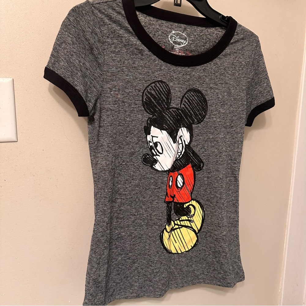 Disney Mickey Mouse Medium T-shirt Gray
